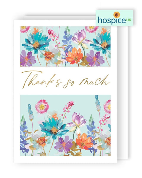 Thank You - Floral Pattern