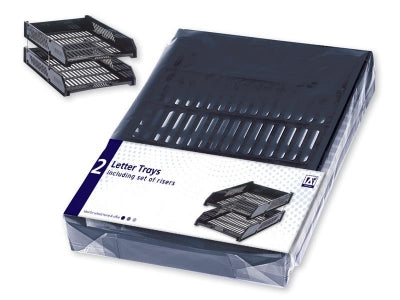 Letter Tray 2 Pack ( 1 Colour )