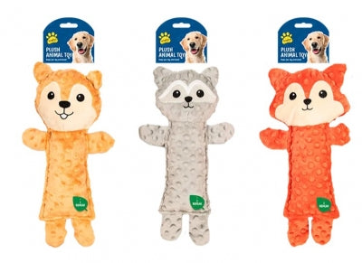 Plush Squeaky Animal Dog Toy