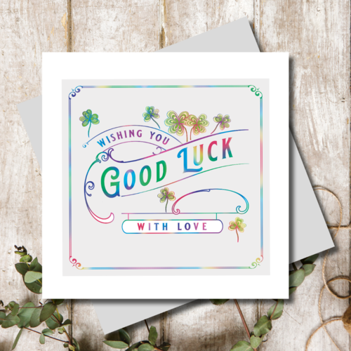 MARINA B DESIGNS MARDI GRAS  - "GOOD LUCK"