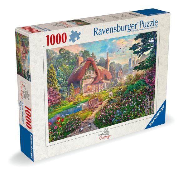 Oak Tree Cottage, 1000pc Jigsaw Puzzle