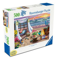 Cabana Retreat, 500pc Large Format  Jigsaw Puzzle