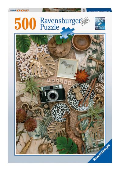 Still Life Vintage 500 Piece Jigsaw Puzzle