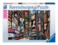 Colourful New York 1000 Piece Jigsaw Puzzle