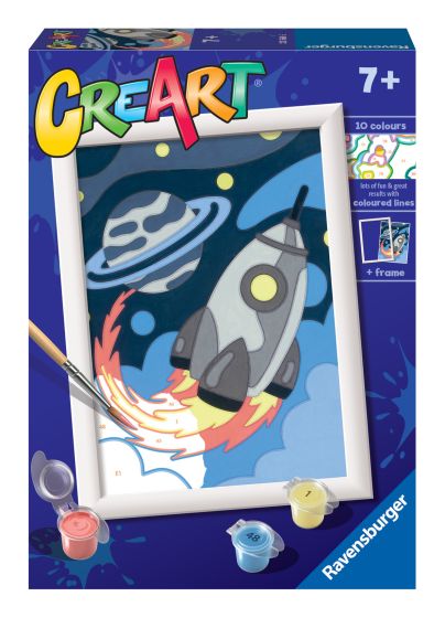 CreArt Paint by Numbers Space Explorers