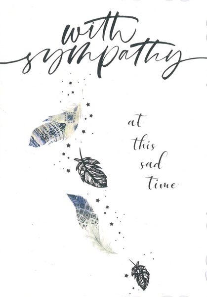 OTB REFLECTIVE TH C50 - SYMPATHY CARD