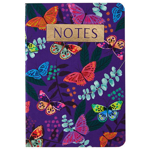 DESIGN BY VIOLET 3 PACK (30 Lined Pages Each) A6 NOTEBOOKS - BRIGHT & BEAUTIFUL