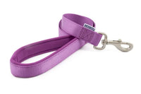 Viva Nylon Padded Snap Lead Purple 25mm X1m