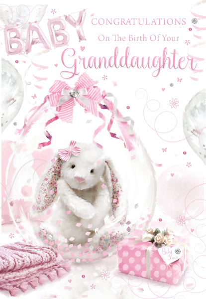 Birth of Granddaughter Greeting Card