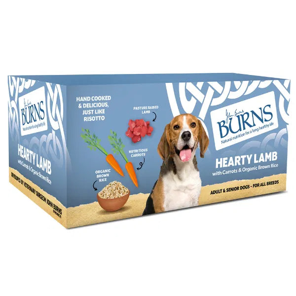 Burns Lamb Veg & Brown Rice 12 Pack 150g