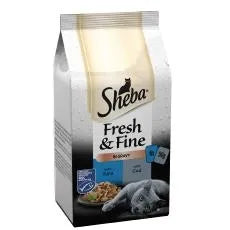 Sheba Pouch Fresh & Fine Tuna & Cod In Gravy 6x50g