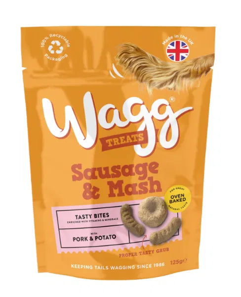 Wagg Sausage & Mash Treats 125g