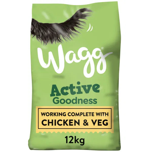 Wagg Active Goodness Chicken & Veg 12kg