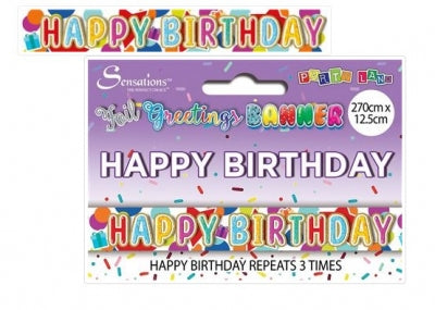 Banners - Happy Birthday Open