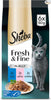 SHEBA Fresh & Fine Cat Pouches with Tuna & Cod & Whitefish in Jelly 6x50g