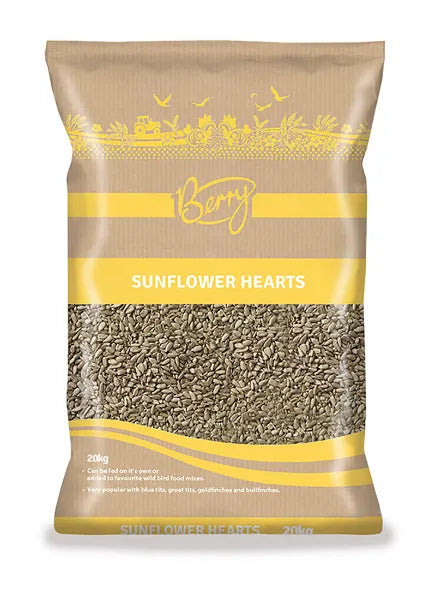 Berry Sunflower Hearts 20kg