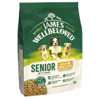 JWB James Wellbeloved Dry Dog Senior Turkey & Rice 15kg