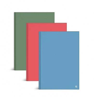 A4 Hardback Notebook Colour Asst