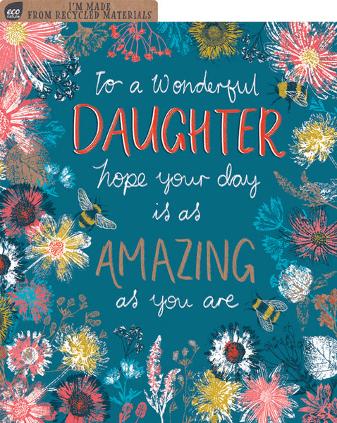 ECO NATURE GREETING CARDS - DAUGHTER