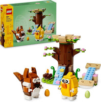 LEGO Spring Animal Playground Building Toy Set with Bird and Squirrel Figures, Tree-House Playset for Kids, Gift Idea for 8 Plus Year Old Boys and Girls Who Love Imaginative Play 40709