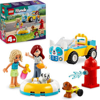 LEGO Friends Dog-Grooming Car Toy - incl. 2 Animal Figures, 2 Mini Dolls & Fun Pet Care Accessories - Creative Birthday Gift for 4+ Year Old Girls - 42635