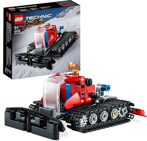 LEGO Technic Snow Groomer to Snowmobile 2in1 Vehicle Model Set, Engineering Toys, Winter Construction Toy for Boys and Girls 7+ Years Old, Birthday Gift Idea 42148