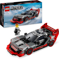 LEGO Speed Champions Audi S1 e-tron quattro Race Car Toy Vehicle, Buildable Model Set for Kids, Playable Display Gift Idea for 9 Plus Year Old Boys and Girls Who Enjoy Independent Play 76921