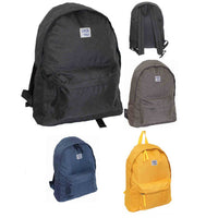 Explore The World Front Pocket Backpack Colour: Black