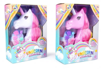Unicorn Styling Head ( Assorted Colours )