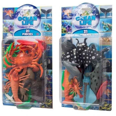 Ocean Life 21 Piece Set