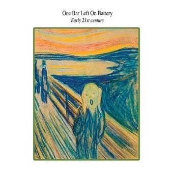 Greeting Card - Open Humour - Battery