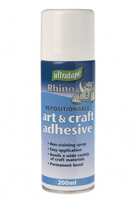 Ultratape Rhino Spray Adhesive Art & Craft 200ml