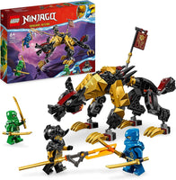 LEGO 71790 NINJAGO Imperium Dragon Hunter Hound Set, Monster Figure Building Toy for 6+ Years Old Kids, Boys, Girls, Posable Mythical Creature, Ninja Gift with 3 Minifigures