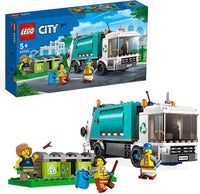 LEGO 60386 City Recycling Truck, Bin Lorry Toy Vehicle Set with 3 Sorting Bins, Gift Idea for Kids 5 Plus Years Old, Educational Sustainable Living Series