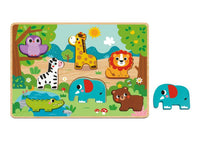 Wooden Animal Chunky Puzzle