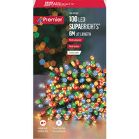 100 LED SupaBrights  Multi-coloured - PK 1