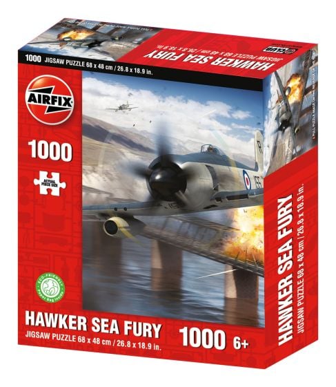 Airfix Hawker Sea Fury 1000 Piece Jigsaw Puzzle