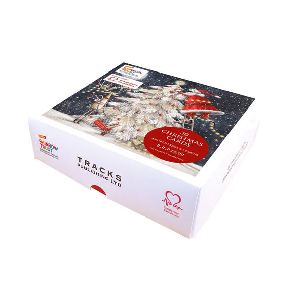 24 Charity Christmas cards assorted sizes and designs