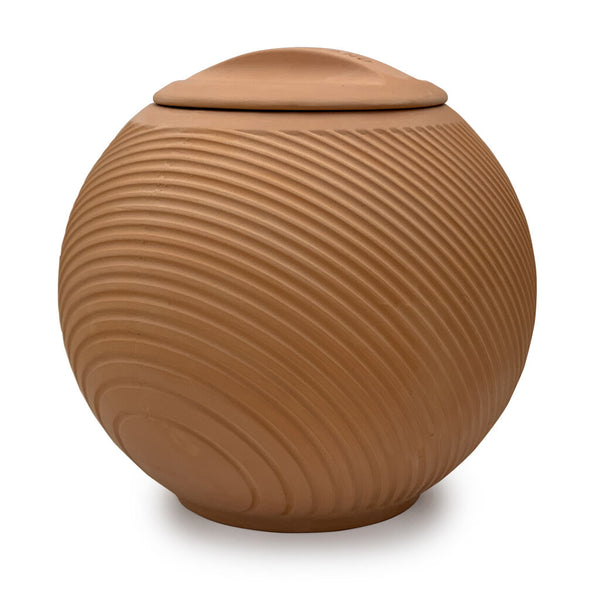 Green Orb Terracotta Planter