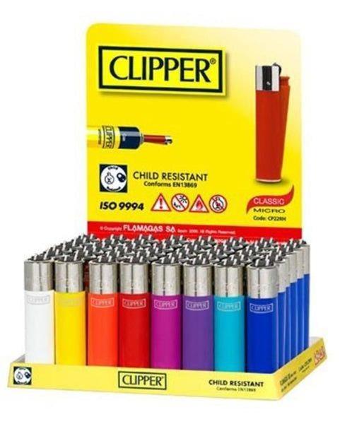 Mini Clipper Lighter Solid Colours