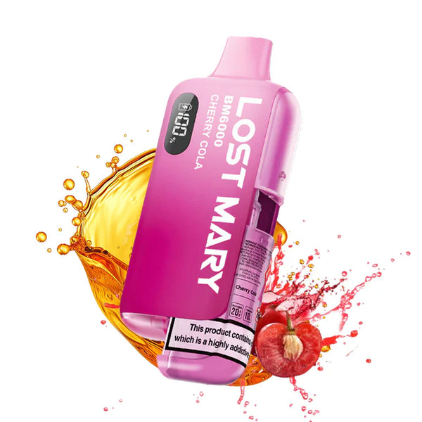 LOST MARY BM6000 1 Pod Refill Pack Lost Mary Cherry Cola