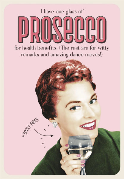 Greeting Card - Open Humour - General - Prosecco