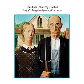 Greeting Card - Open Humour - Fork