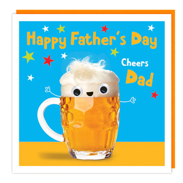 Father's Day Card - Cheers Dad *