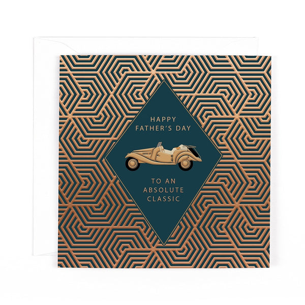 Classic Car Fathers Day Father's Day Card