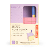 STICKY NOTE BLOCK WITH PEN