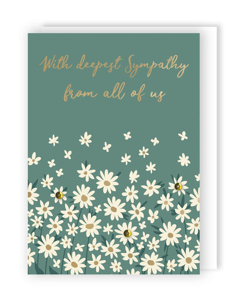 Sympathy - From All of Us Greeting card