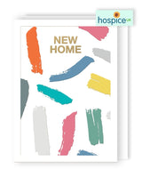 New Home - Paint Splashes - Greeting Card