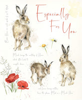 Open Birthday - Brown Hare