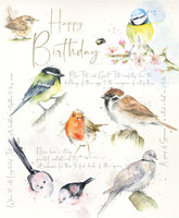 Open Birthday Greeting Card